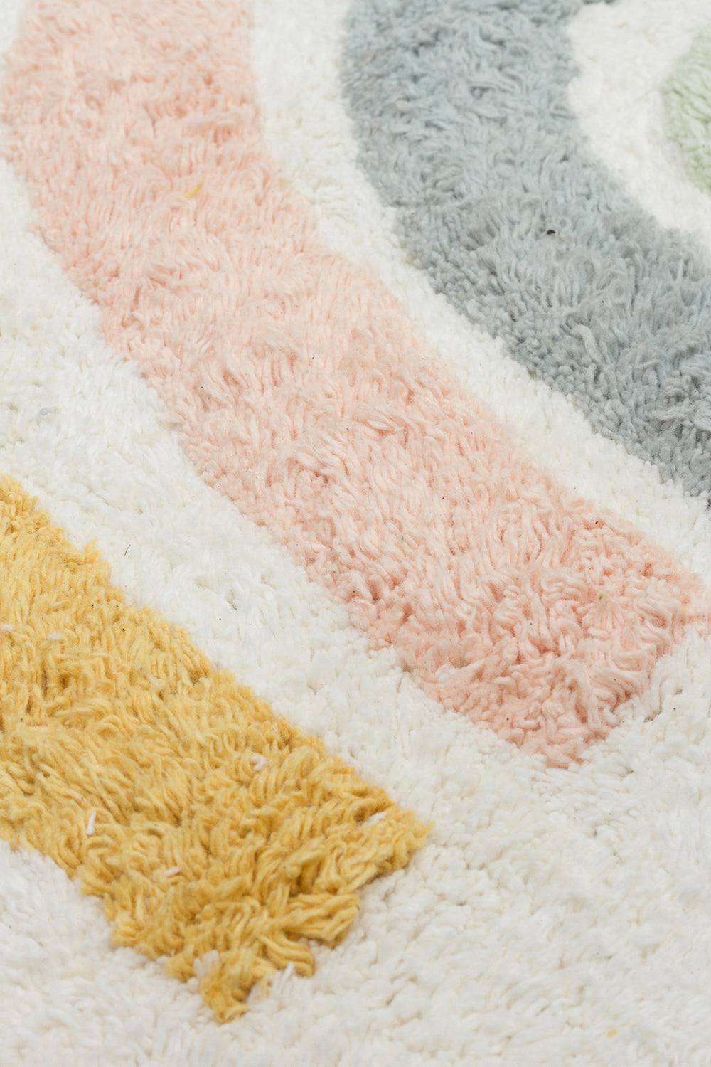 Yıkanabilir Kaymaz Tabanlı Pamuk Çocuk Halısı