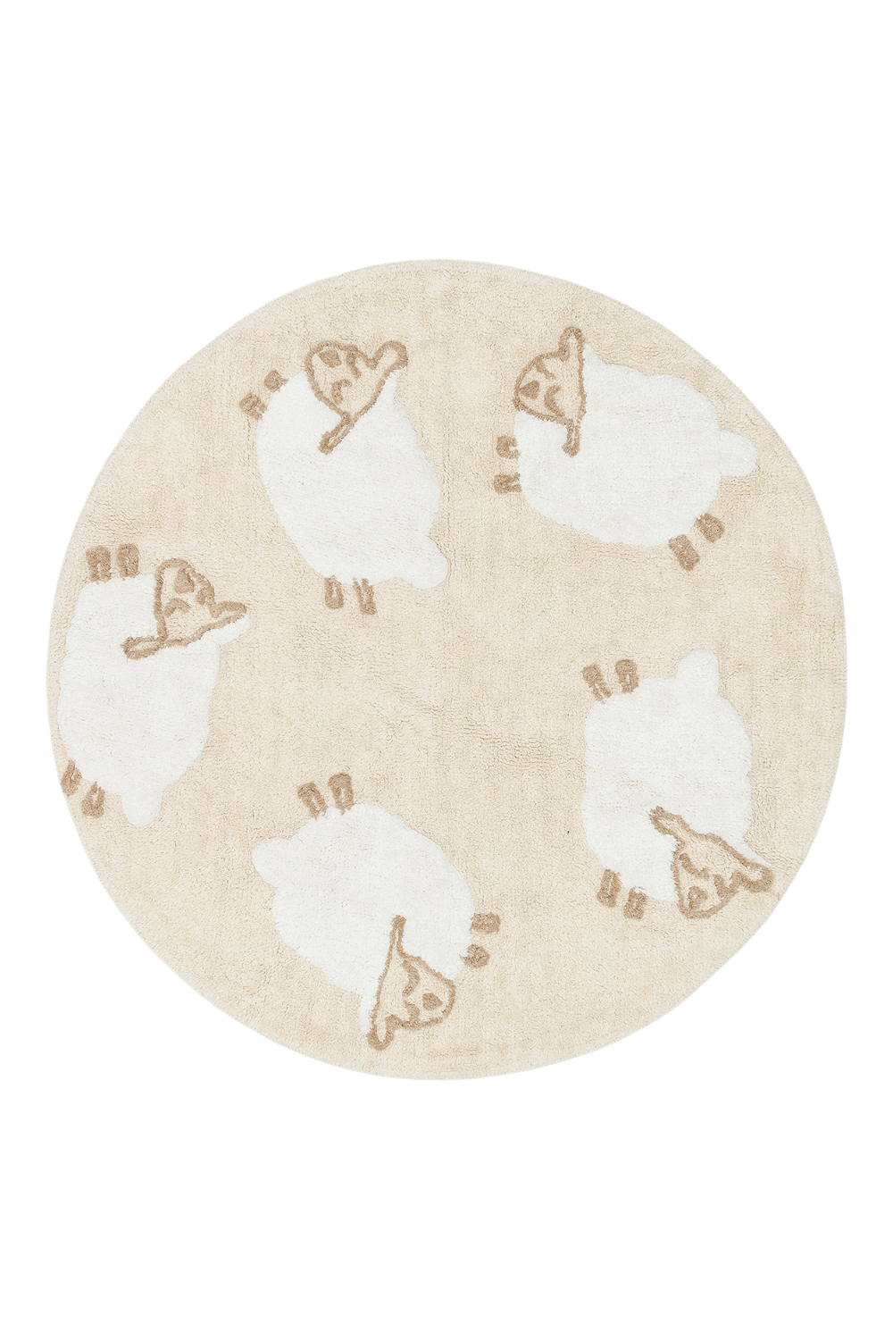 Yıkanabilir Kaymaz Tabanlı Pamuk Çocuk Halısı