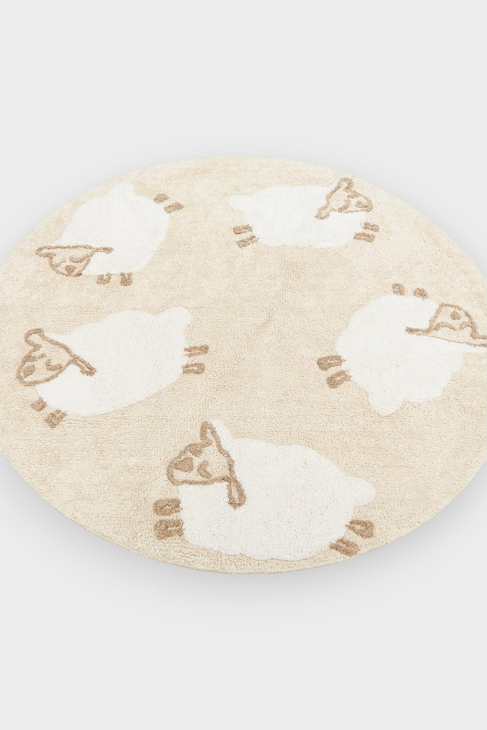 Yıkanabilir Kaymaz Tabanlı Pamuk Çocuk Halısı