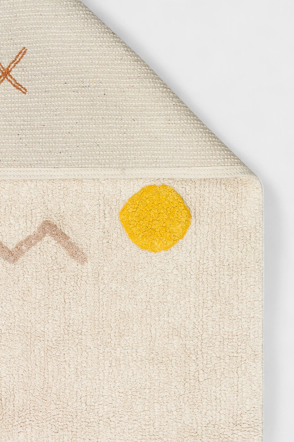 Yıkanabilir Kaymaz Tabanlı Pamuk Çocuk Halısı