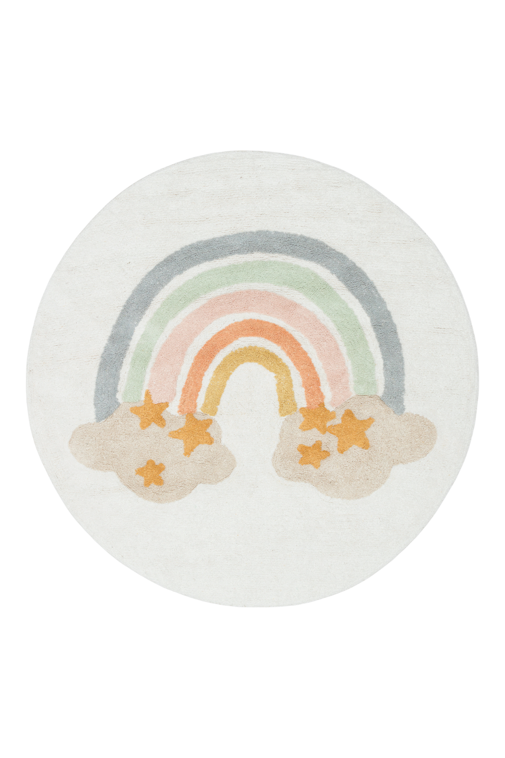 Yıkanabilir Kaymaz Tabanlı Pamuk Çocuk Halısı