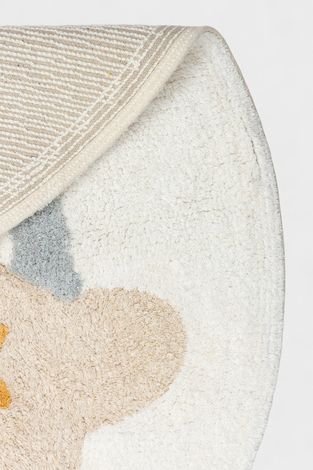 Yıkanabilir Kaymaz Tabanlı Pamuk Çocuk Halısı