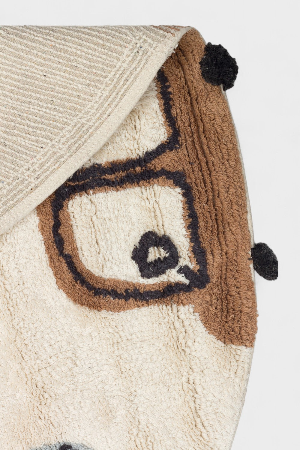 Yıkanabilir Kaymaz Tabanlı Pamuk Çocuk Halısı