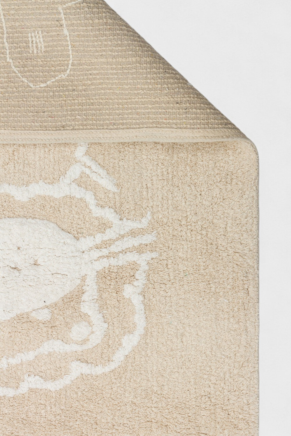 Yıkanabilir Kaymaz Tabanlı Pamuk Çocuk Halısı