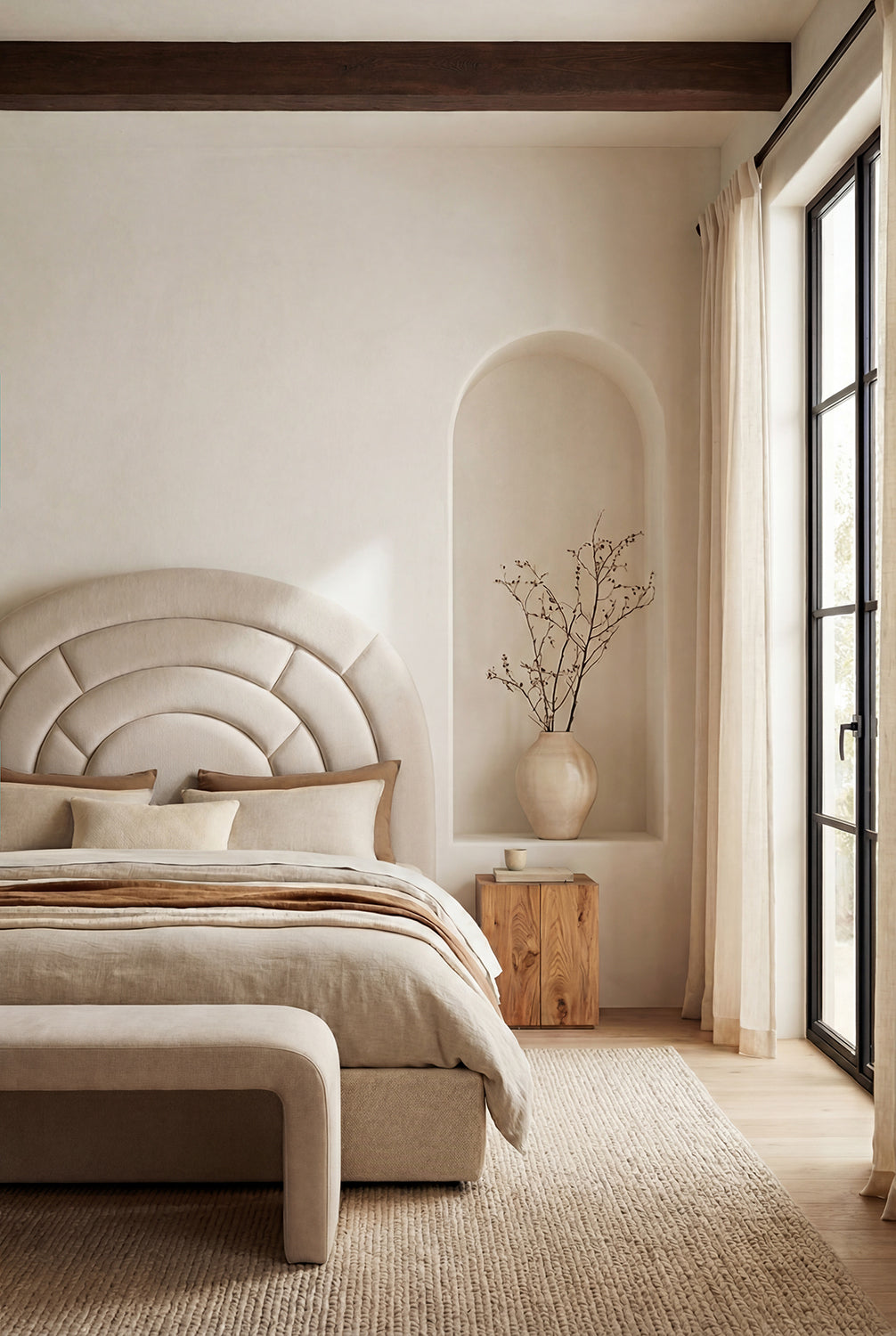 Kumaş Yatak Başlığı