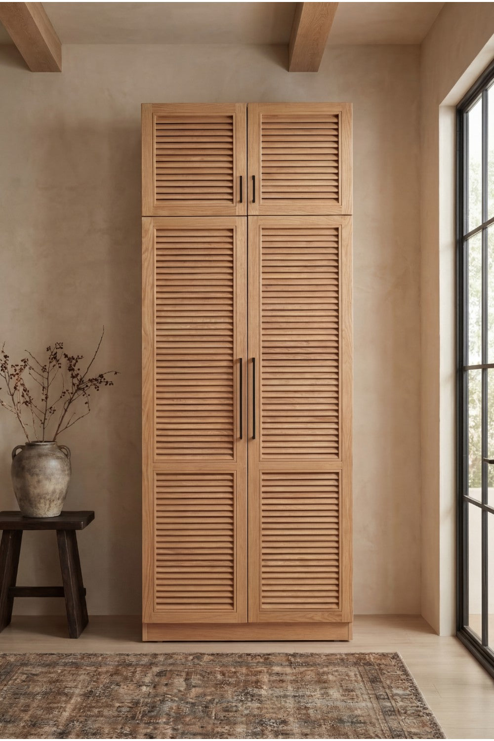 Panjur Kapaklı Gardrop