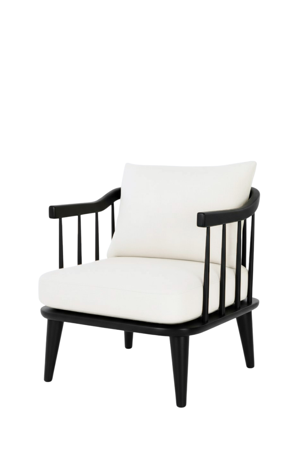 Minderli Tekli Ahşap Koltuk