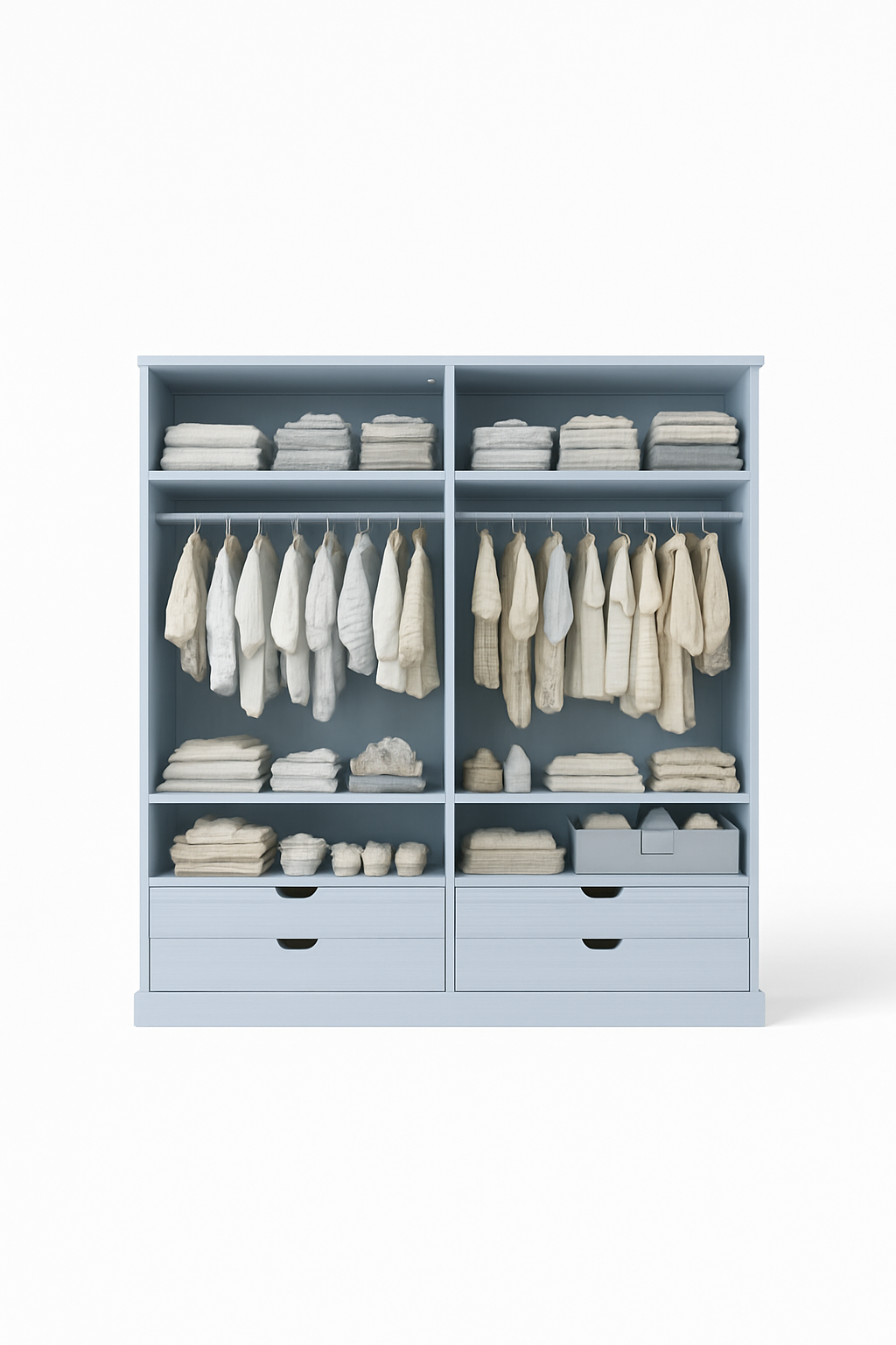 Renkli Çocuk Odası Gardrobu